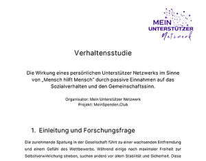 Verhaltensstudie v1